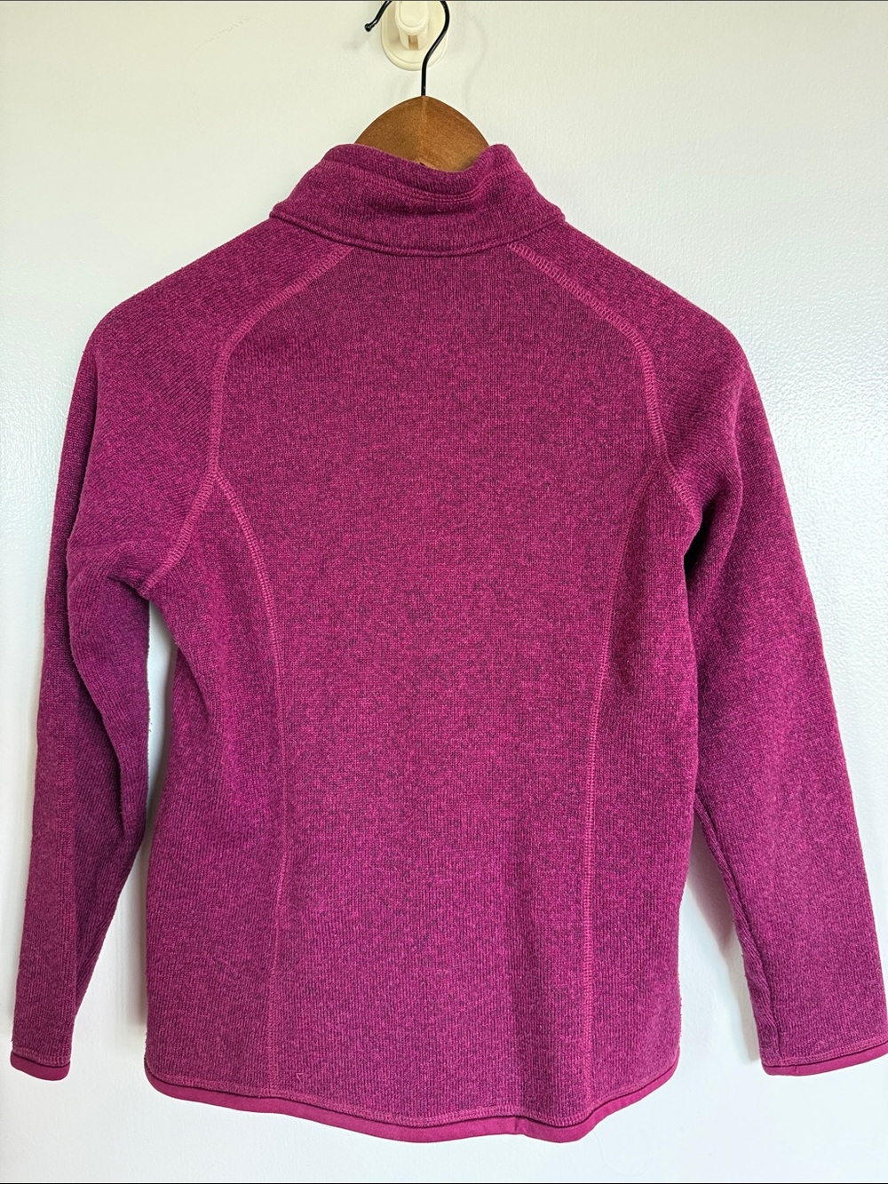 Patagonia Girls' Raspberry Zip Fleece Jacket - Picture 2 of 3